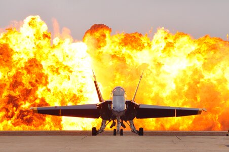 Hornet blue angel flightline