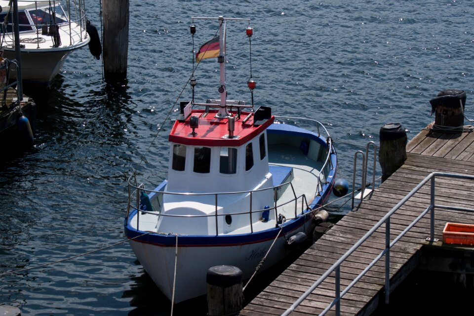 Port coast northern germany