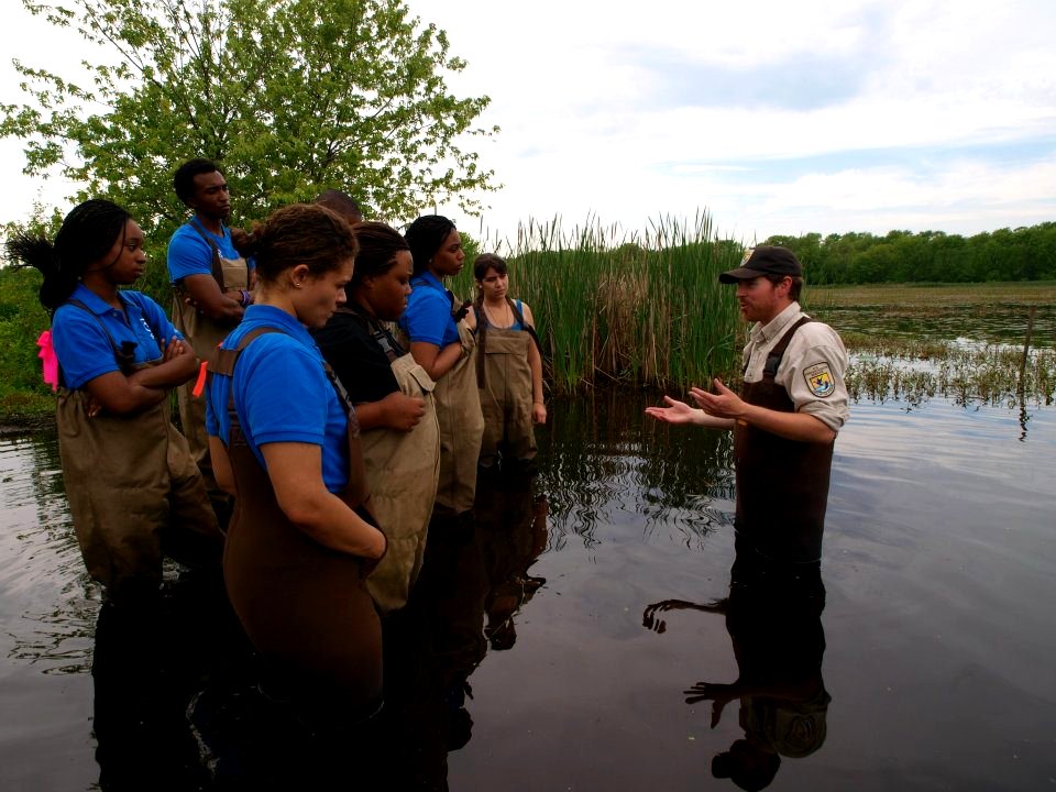 CDIP with USFWS employee
