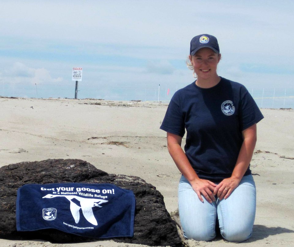 Bri Rudinsky at Rachel Carson National Wildlife Refuge