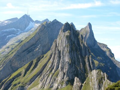 Alpine landscape switzerland
