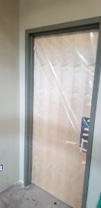 Canaan Valley National Wildlife Refuge Restroom doors installed and protected