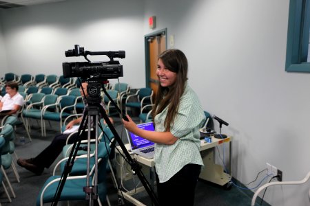 Working in audio/visual and broadcast production for the U.S. Fish and Wildlife Service