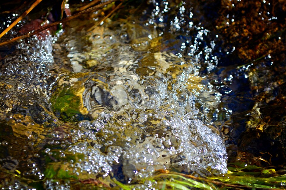 Bubbly refreshment air bubbles