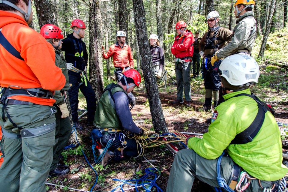 SAR High Angle Rescue Training 0147