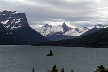 Wild Goose Island on St. Mary Lake
