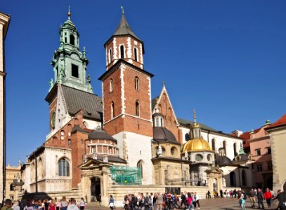 The Royal Archcathedral Basilica of Saints Stanislaus and Wenceslaus on the Wawel Hill photo