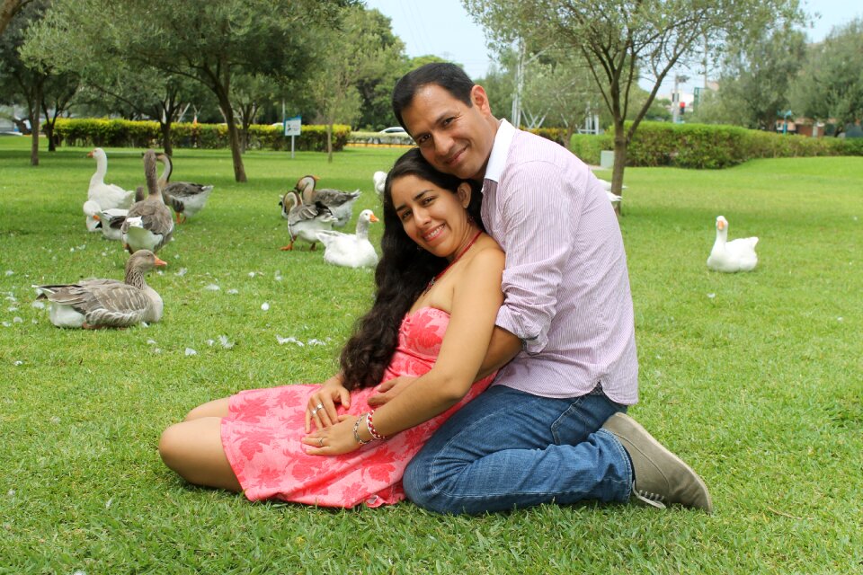 Happy people love