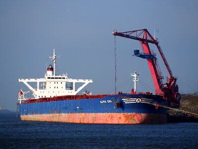 Port amsterdam crane