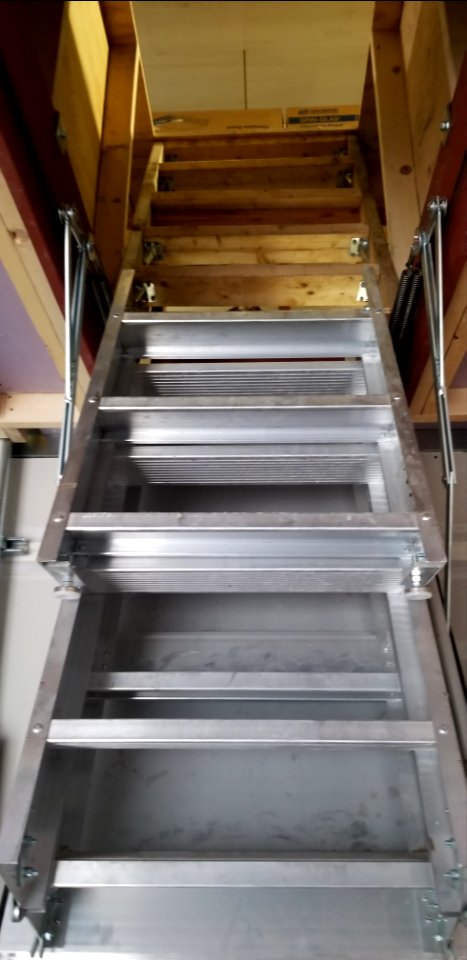 Canaan Valley National Wildlife Refuge - Fire rated access ladder in mechanical room