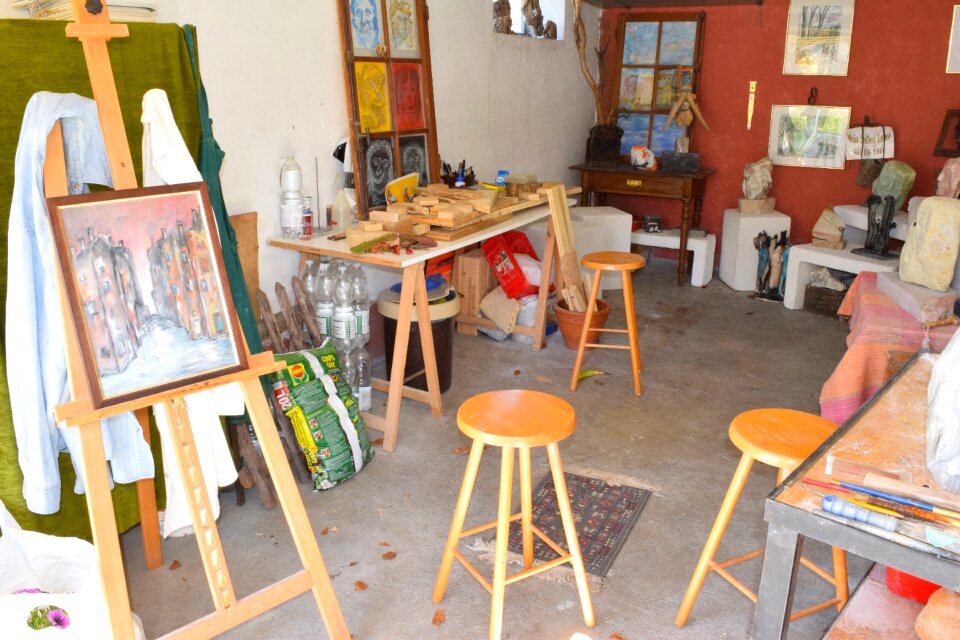 Art art workshop works of art
