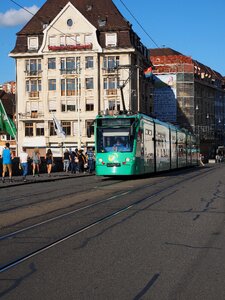 Crossing the rhine basel city photo