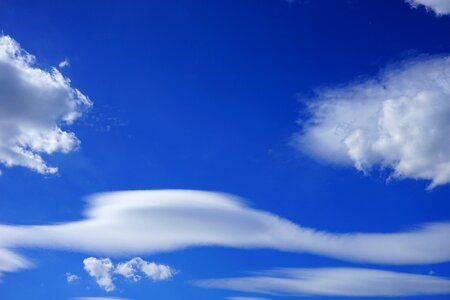 White cloud formation sleet photo