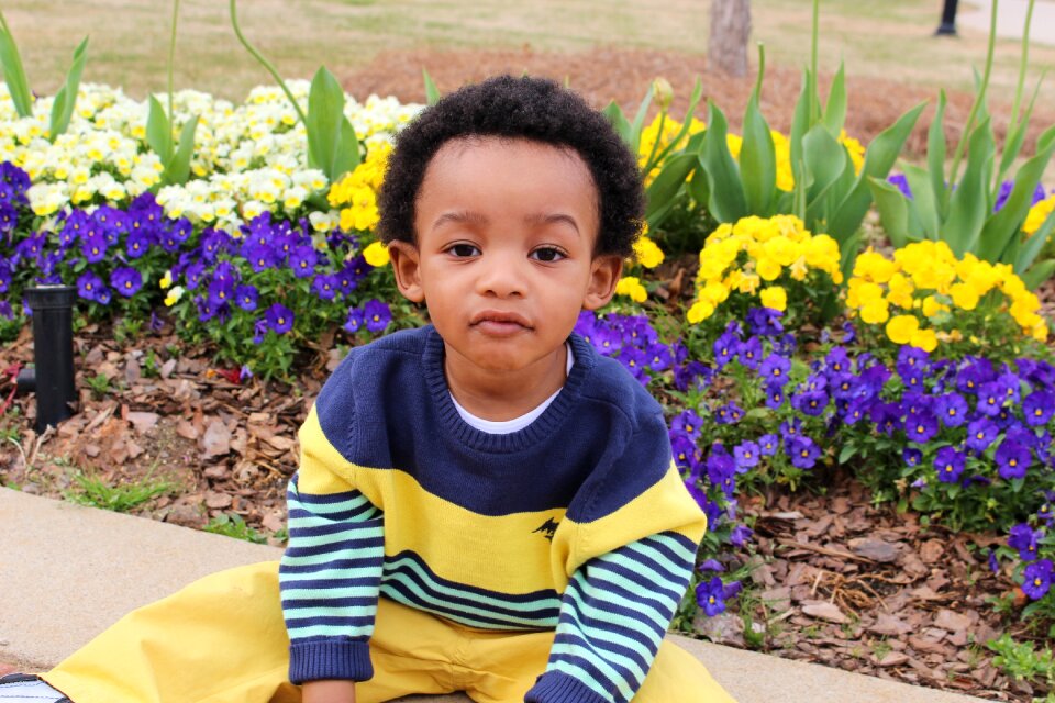 African american child