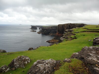 Coast rocky coast england