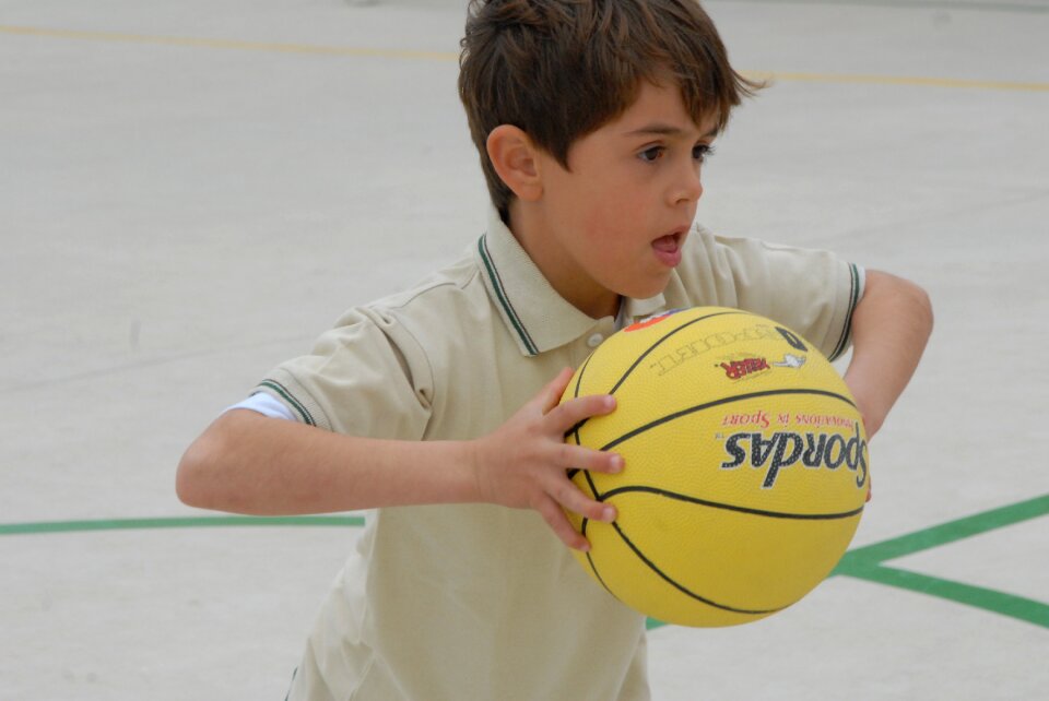 Ball basketball guy