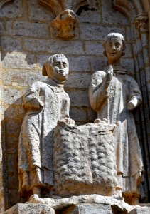 AMIENS - 49. Cathédrale - Marchands waidiers (1140)
