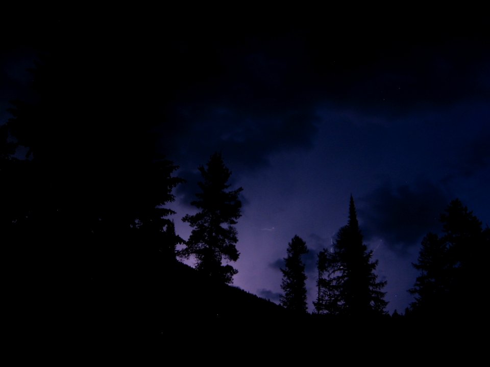Stormy skies in Glacier