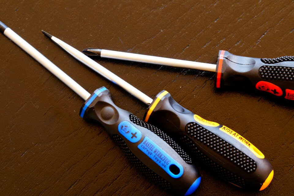 Screwdrivers phillips work