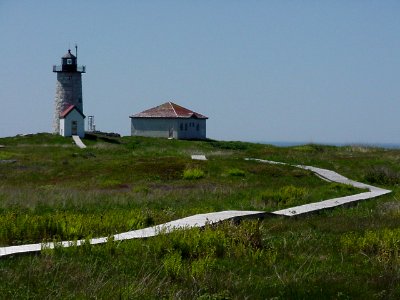 Libby Lighthouse boardwalk photo