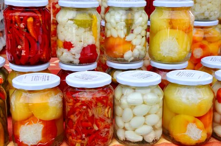 Pickles mixed food