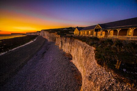 Sunset white rocks united states of america