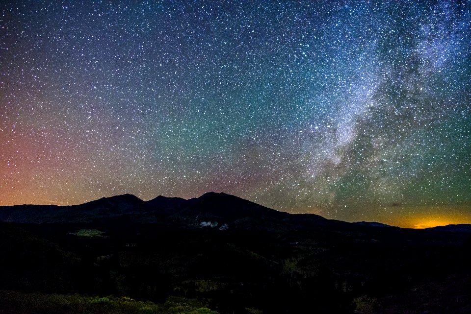 Milky Way over the San Francisco Peaks