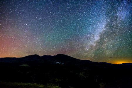 Milky Way over the San Francisco Peaks