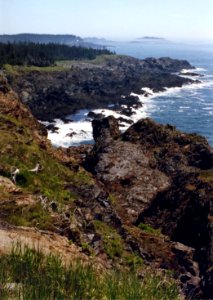 Cross Island rugged shoreline photo