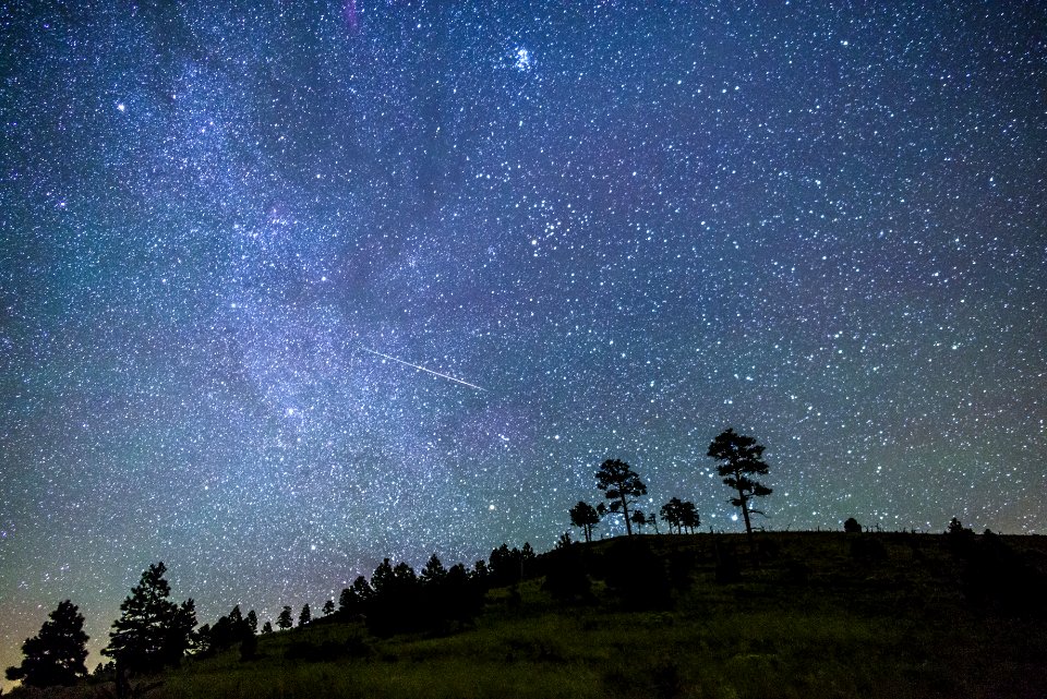 Night sky near Flagstaff