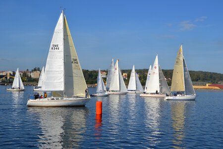 Water boats summer