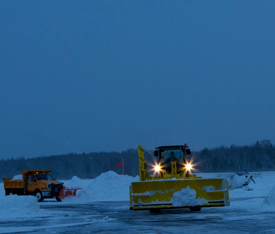 Mansfield Airport Snow Removal, Winter 2010-2011