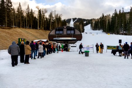 Arizona Snowbowl Grand Canyon Express Ski Lift Opening Celebration