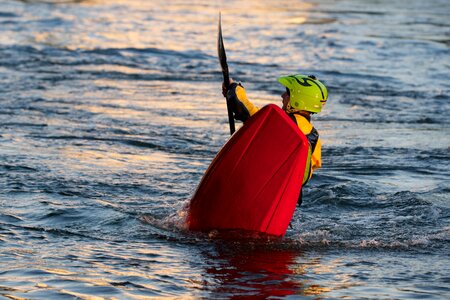 Paddle spray immersion