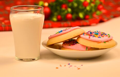 Santa festive snack