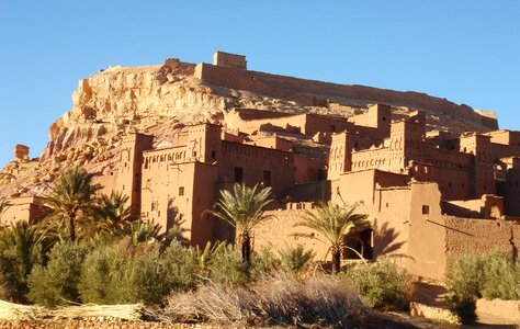 Ait ben haddou morocco kasbah photo