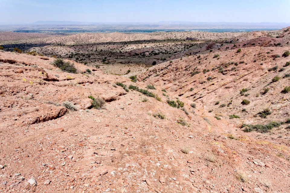 North-northeast of Polvadera Mountain