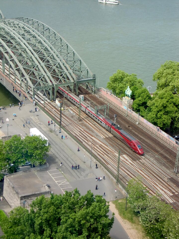 Hohenzollern bridge river rheinland