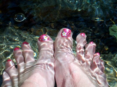 Foot relaxation spa photo