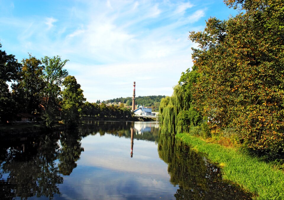 Landscape river trip