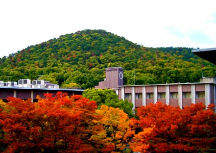 関関同立: Mt. Kinugasa and Ritsumeikan Campus (kyoto, Japan)