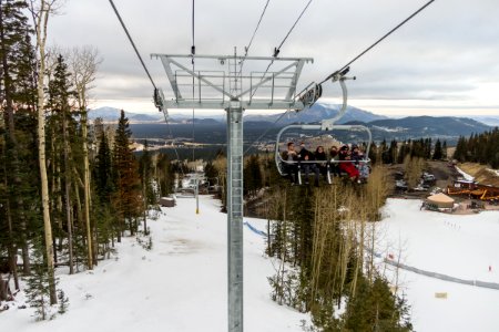 Arizona Snowbowl Grand Canyon Express Ski Lift Opening Celebration