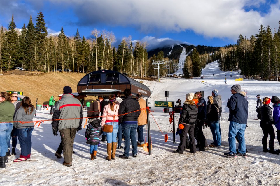 Arizona Snowbowl Grand Canyon Express Ski Lift Opening Celebration