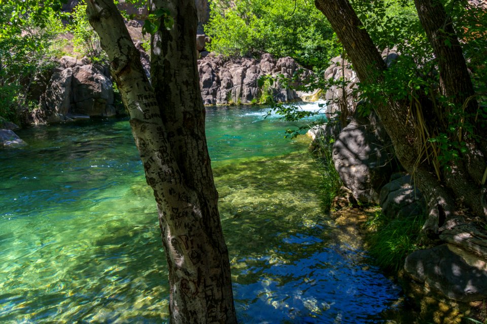 Waterfall Trail on Fossil Creek