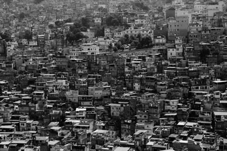 Favela buildings houses photo