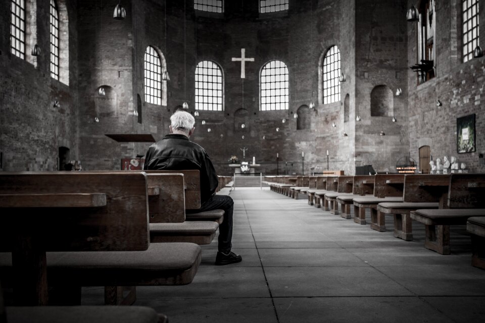 Cathedral interior building