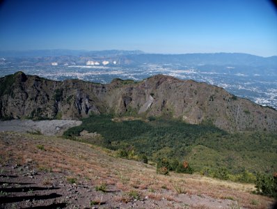 Vesuvius, view from the rim photo