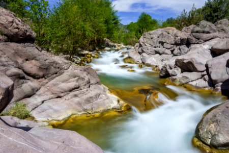 Sally May on Fossil Creek