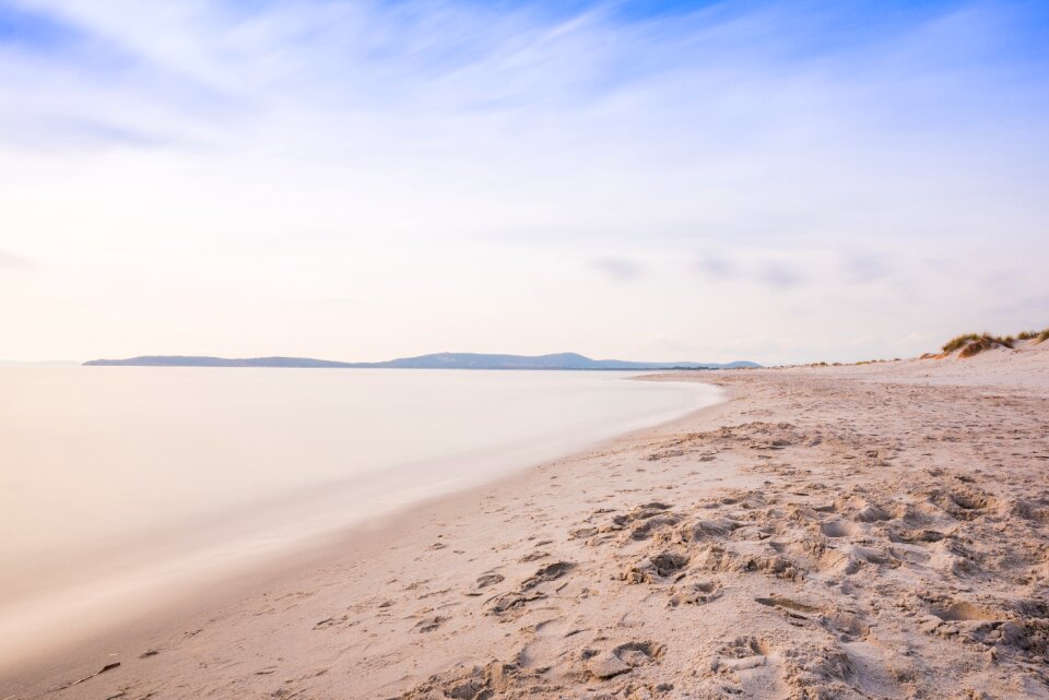 Sea coast sky