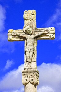 Crucified image passion photo